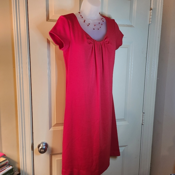 3/$20 Pre-owned Red Chadwick's Dress, Size 10 - Picture 2 of 9